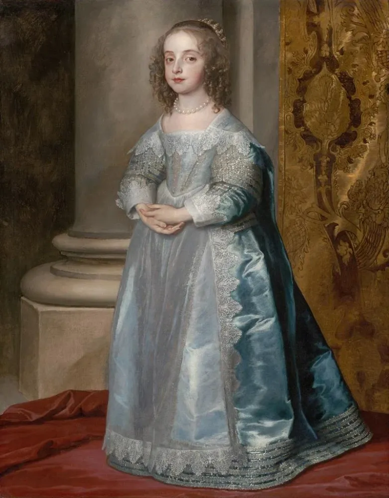 Tableau Princesse Mary, fille de Charles Ier - Antoine van Dyck | Reproduction