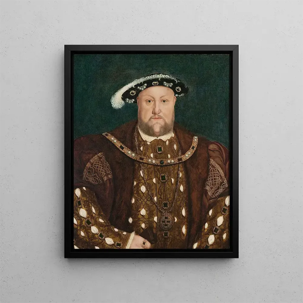 Tableau Le roi Henri VIII - Après Hans Holbein le Jeune | Reproduction