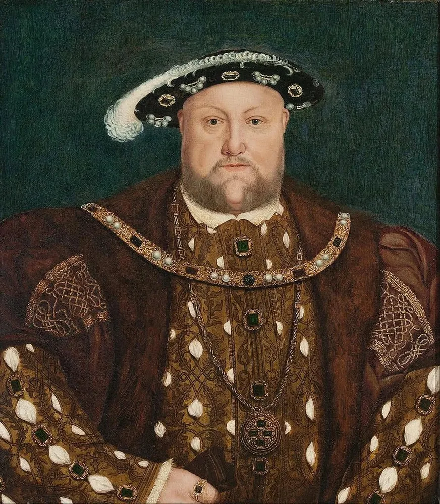 Tableau Le roi Henri VIII - Après Hans Holbein le Jeune | Reproduction