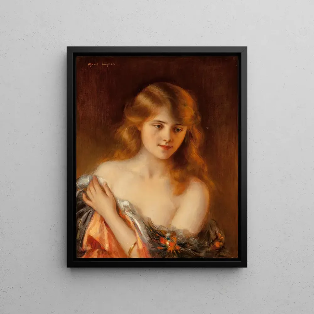 Tableau Rêverie - Albert Lynch | Reproduction