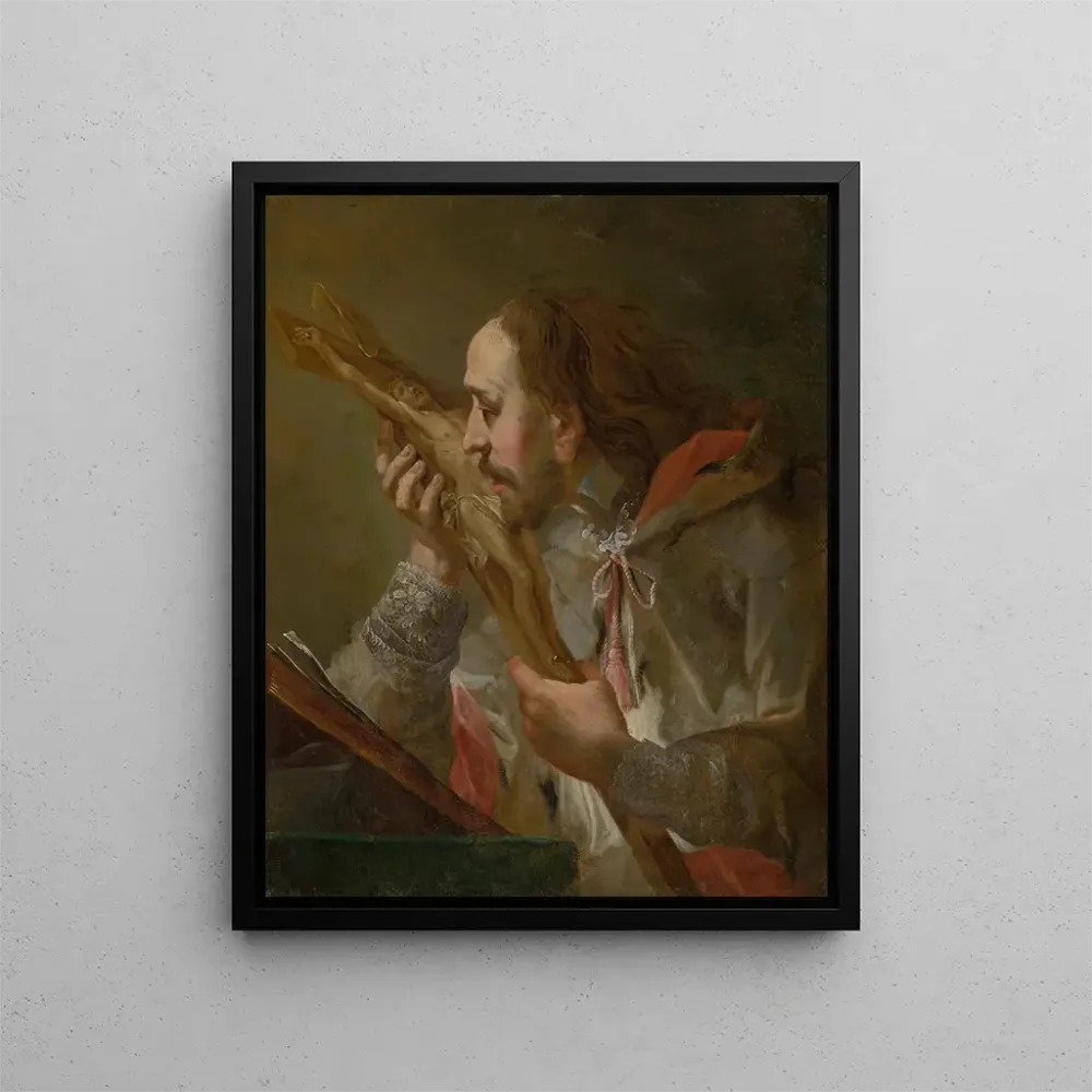 Tableau Saint Jean Népomucène, témoin silencieux - Anonyme | Reproduction