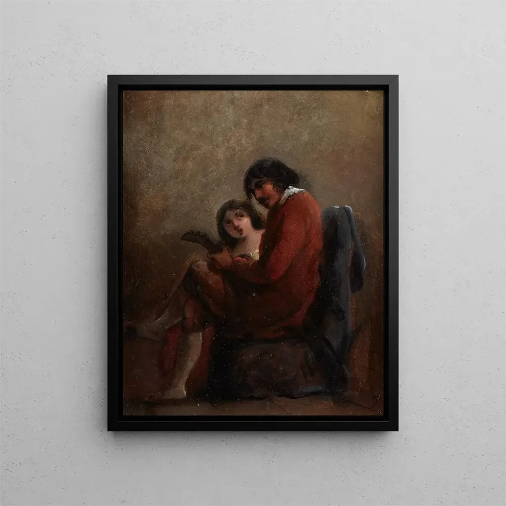 Tableau Salut aux braves et aux libres - Alfred Jacob Miller | Reproduction