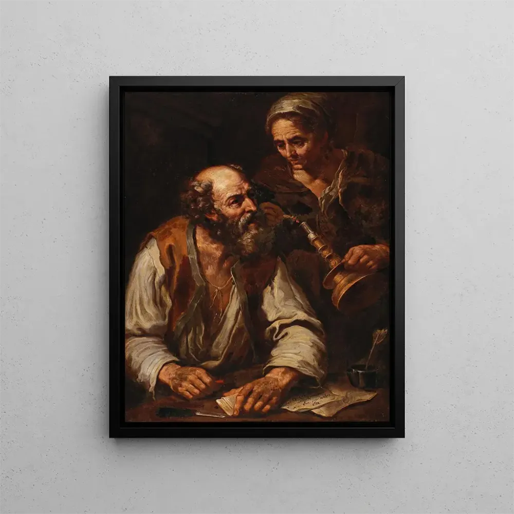 Tableau Sceller une lettre - Bernhard Keil | Reproduction