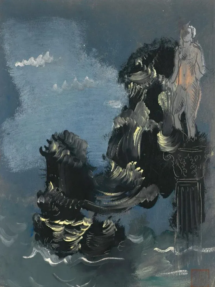 Tableau Scène mythologique - Alexandre Iacovleff | Reproduction
