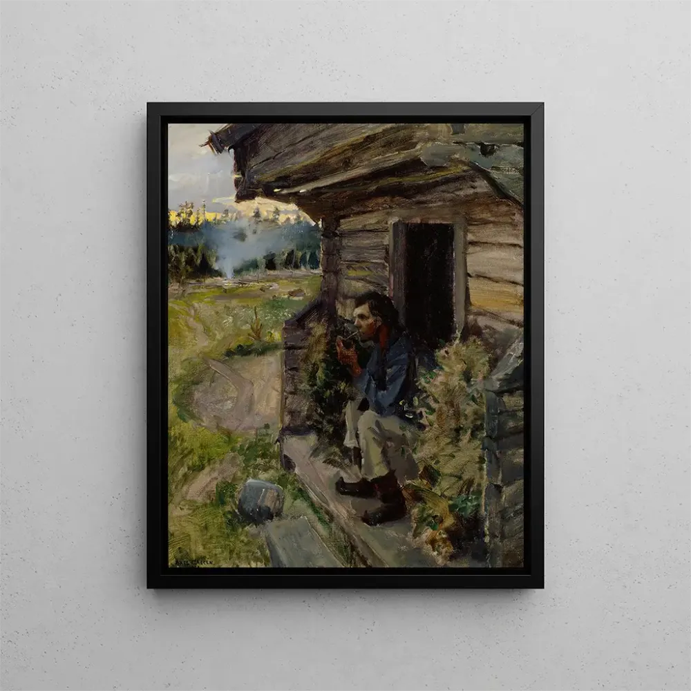 Tableau Soirée tranquille - Akseli Gallen-Kallela | Reproduction