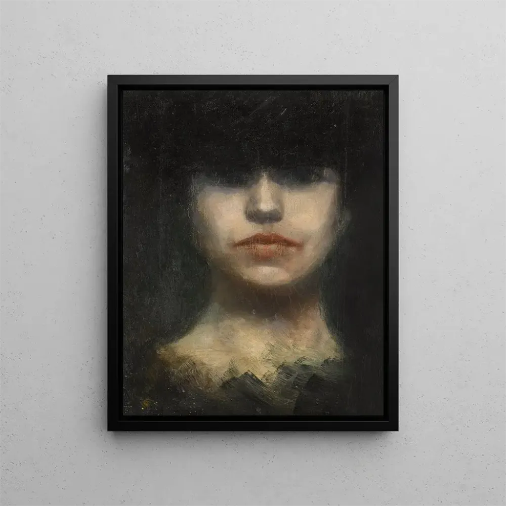 Tableau La Tentatrice - Albert Besnard | Reproduction