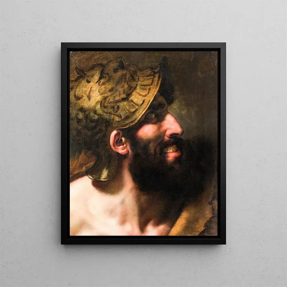 Tableau Étude de Capaneus - Anne - Louis Girodet - Trioson | Reproduction