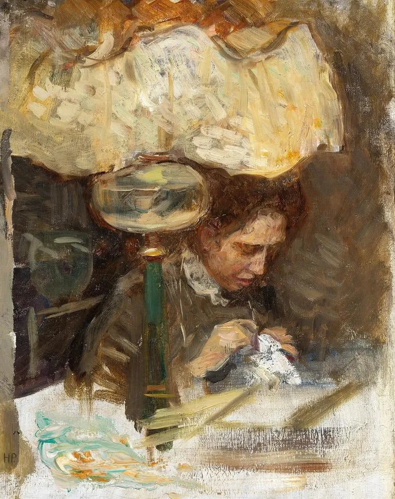 Tableau Étude pour Amis - Nanna Bendixson - Hanna Hirsch - Pauli | Reproduction