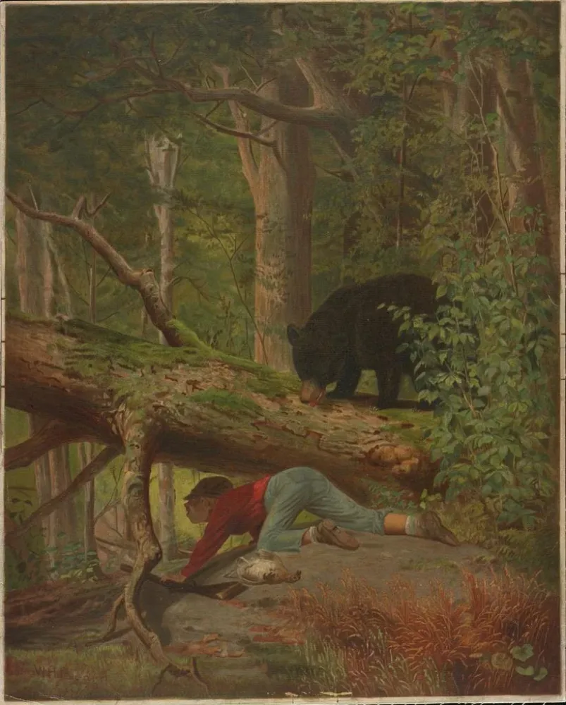 Tableau Une fête surprise - Bencke Scott | Reproduction