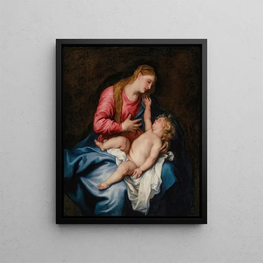 Tableau La Vierge à l'Enfant - Antoine van Dyck | Reproduction