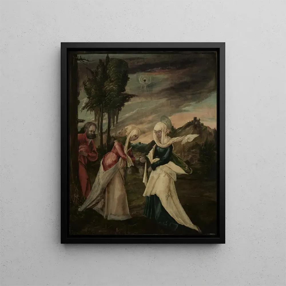 Tableau La Visitation - Anonyme | Reproduction