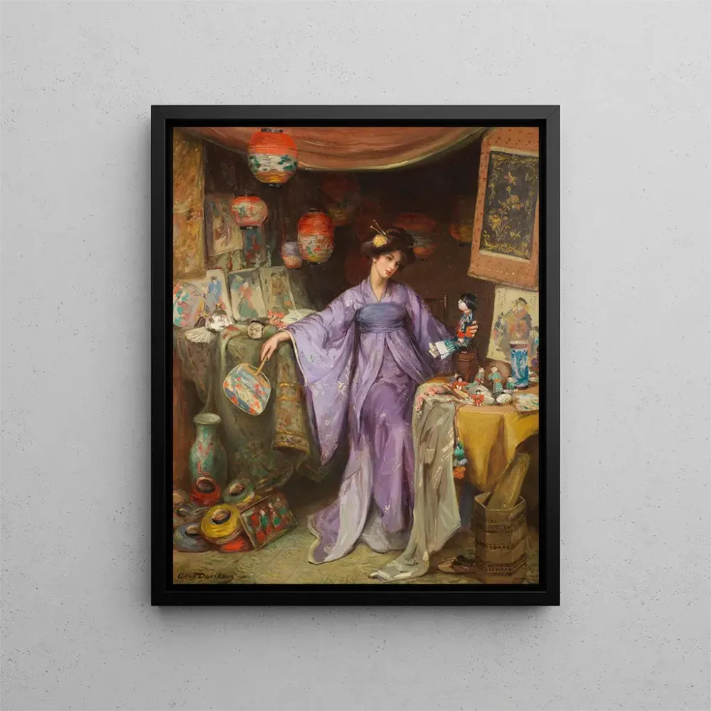Tableau Un YumYum anglais - Allan Douglas Davidson | Reproduction