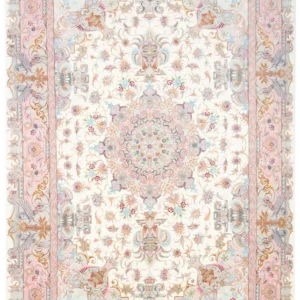 Tabriz oriental sur soie
