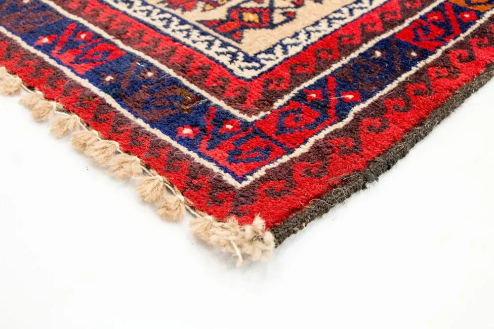 Tapis Belutsch - 126 x 79 cm - rouge