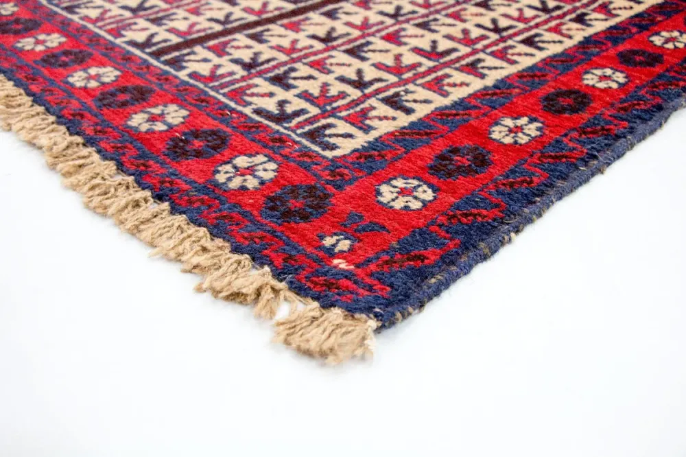 Tapis Belutsch - 130 x 75 cm - beige