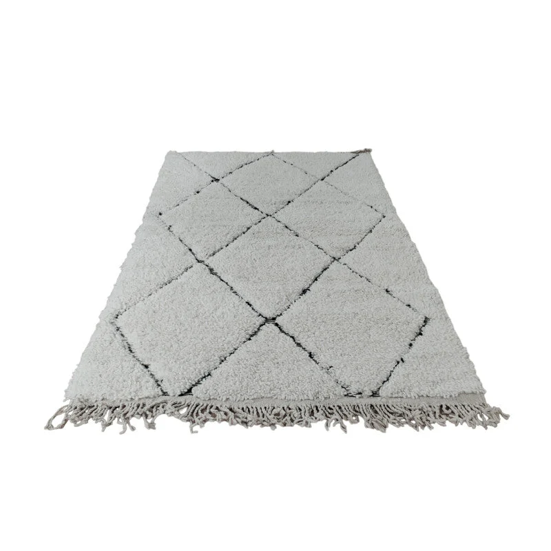 Tapis berbère losanges Creux Firdaous - Sur mesure