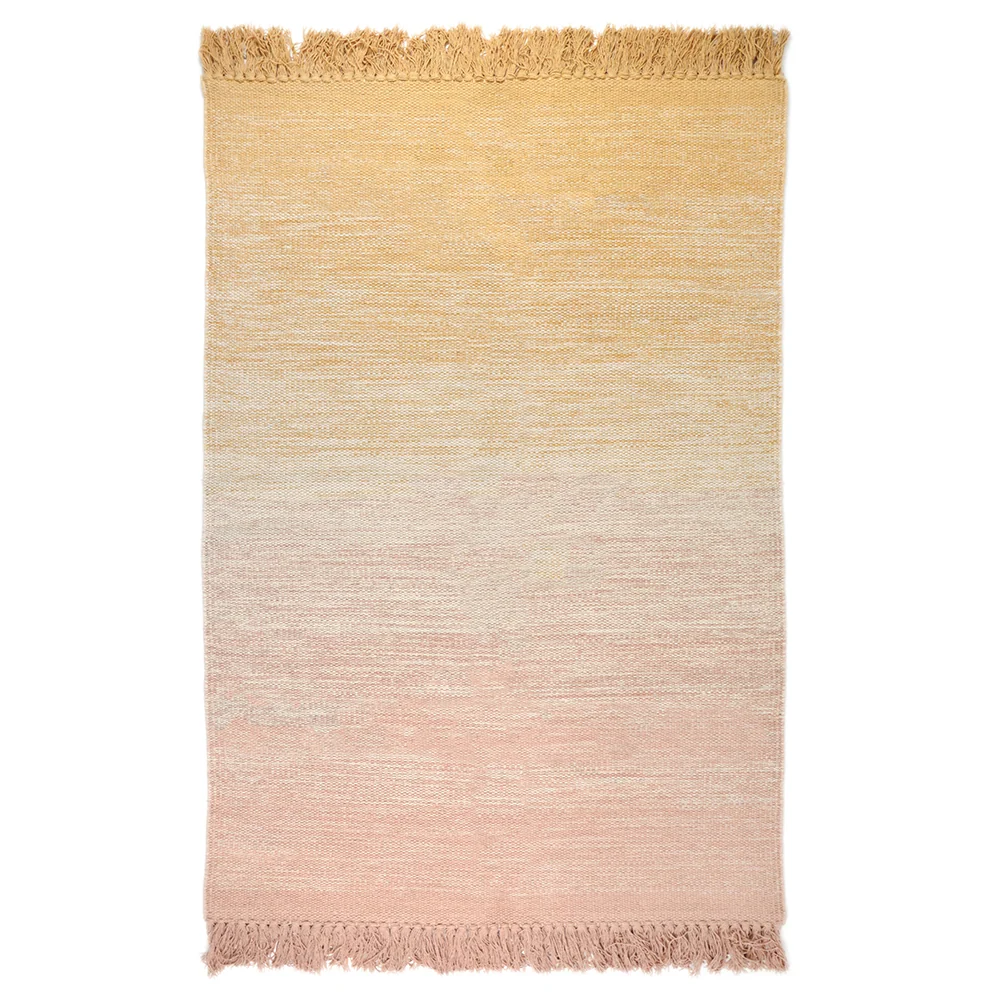 Tapis chambre enfant coton KIRTHY NUDE