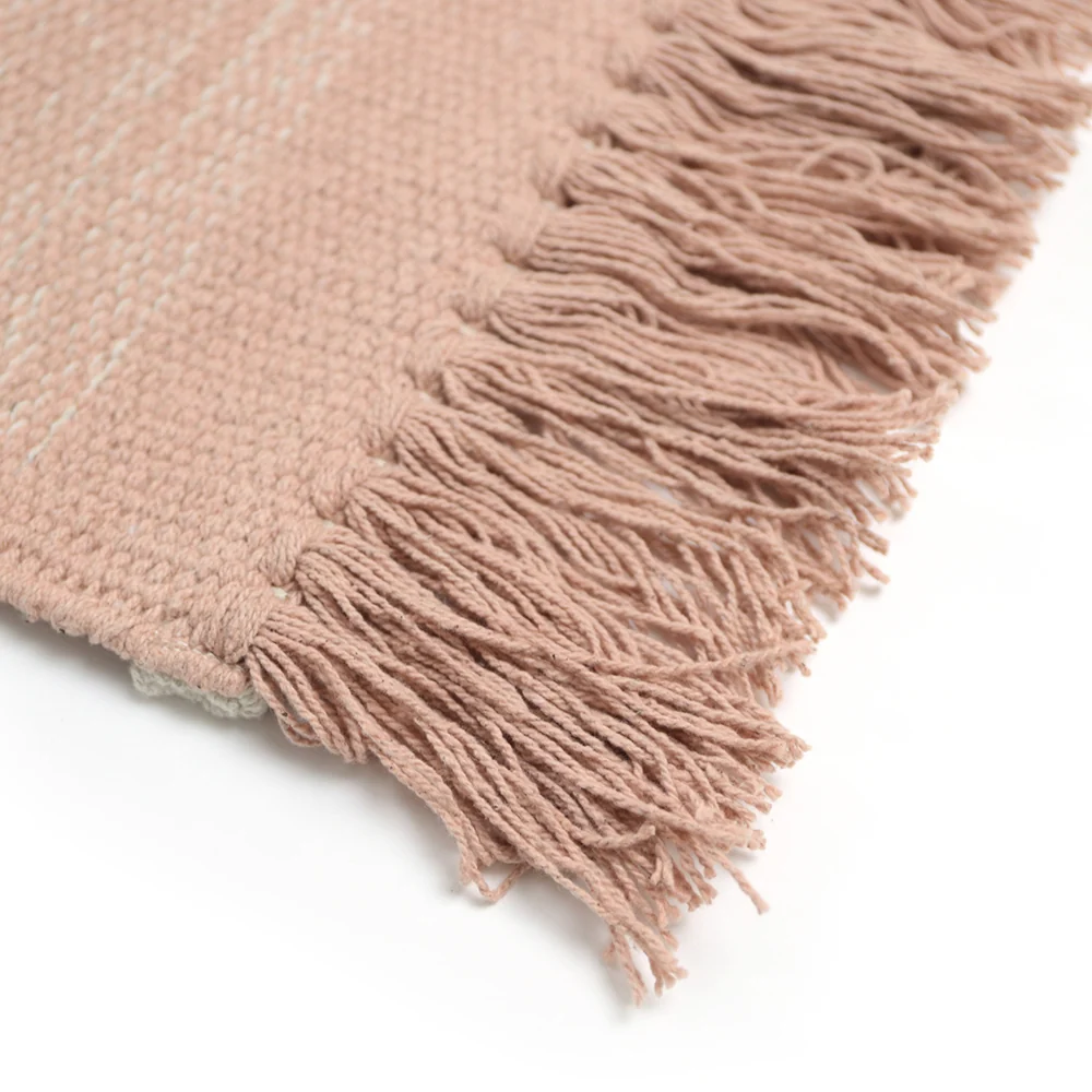 Tapis chambre enfant coton KIRTHY NUDE