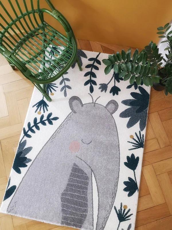 Tapis chambre enfant tamanoir BORIS