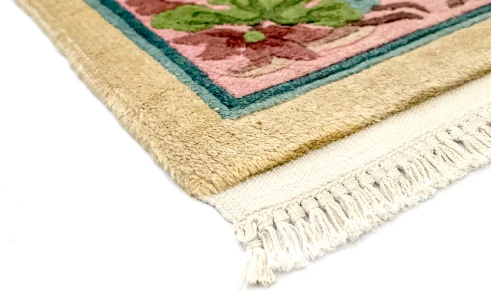 Tapis chinois - 140 x 70 cm - beige