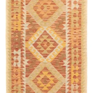 Tapis de couloir Tapis Kelim - Splash - 192 x 65 cm - multicolore