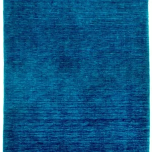 Tapis de couloir Tapis en laine - 180 x 107 cm - bleu