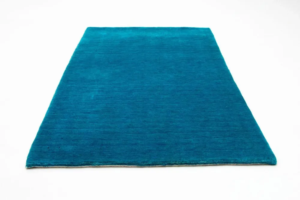 Tapis de couloir Tapis en laine - 180 x 107 cm - bleu