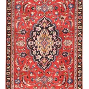 Tapis de couloir Tapis persan - Classique - 269 x 89 cm - rouge