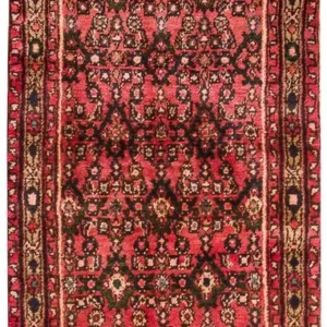 Tapis de couloir Tapis persan - Nomadic - 189 x 70 cm - rouge