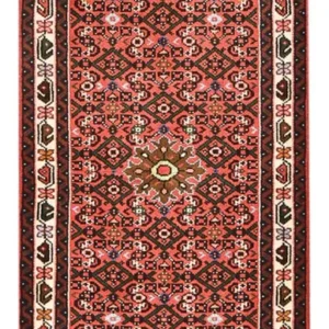 Tapis de couloir Tapis persan - Nomadic - 190 x 67 cm - rouge clair