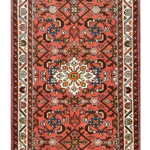 Tapis de couloir Tapis persan - Nomadic - 194 x 75 cm - rouge clair