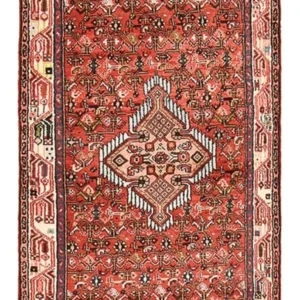 Tapis de couloir Tapis persan - Nomadic - 203 x 78 cm - rouge clair