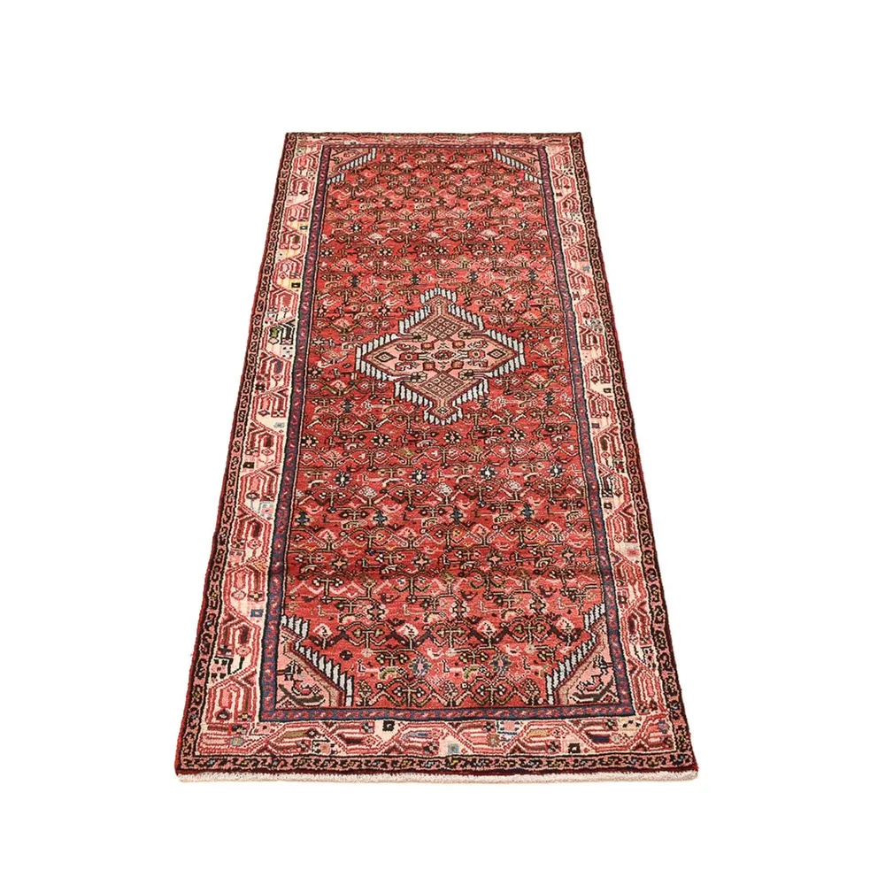 Tapis de couloir Tapis persan - Nomadic - 203 x 78 cm - rouge clair