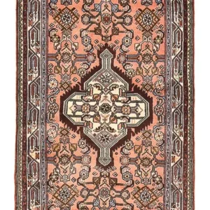 Tapis de couloir Tapis persan - Nomadic - 205 x 79 cm - rouge clair