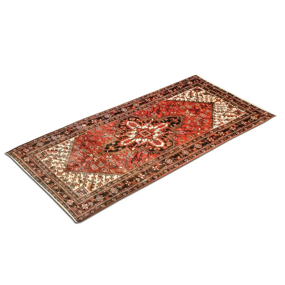 Tapis de couloir Tapis persan - Nomadic - 267 x 115 cm - rouille