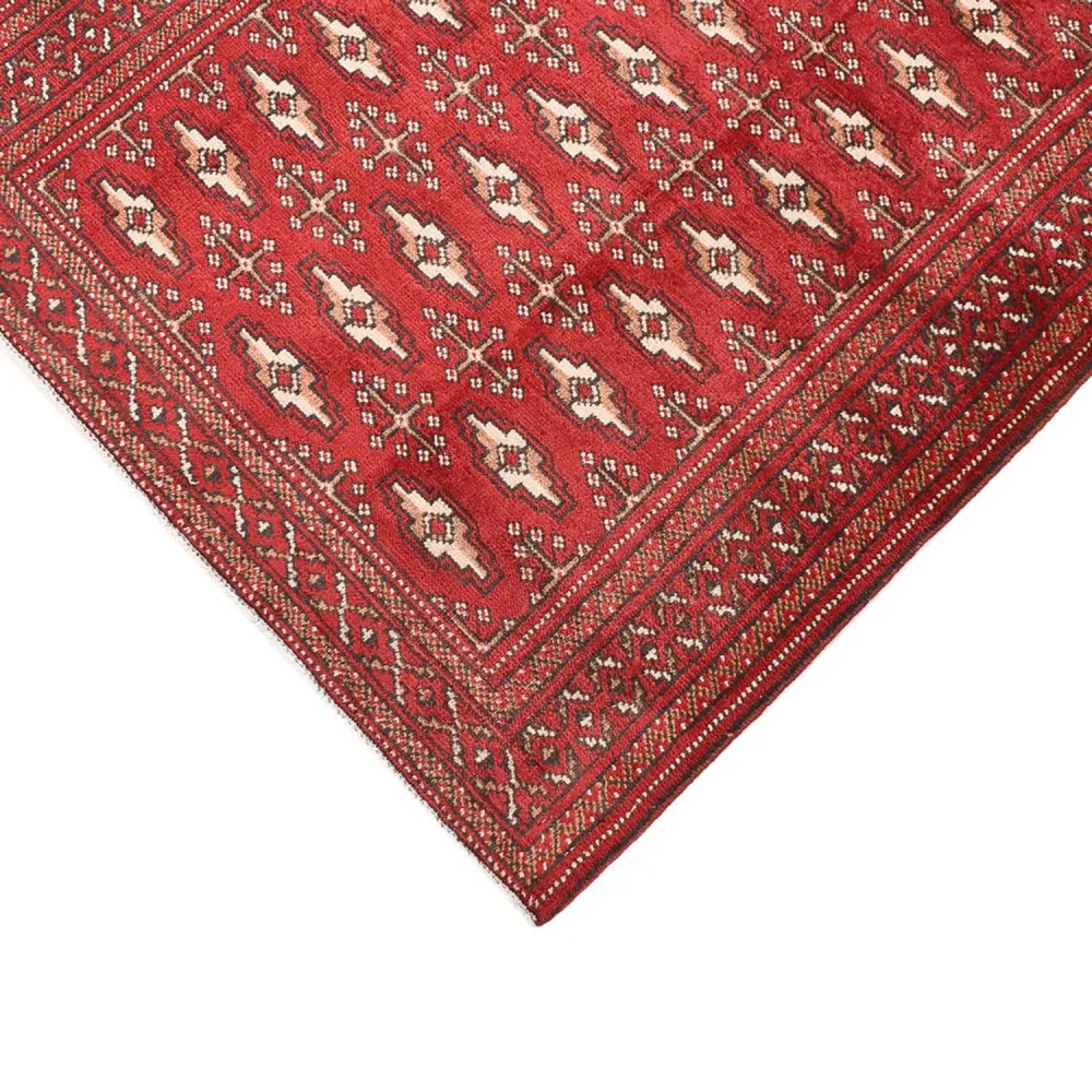 Tapis de couloir Tapis Turkaman - 274 x 96 cm - rouge