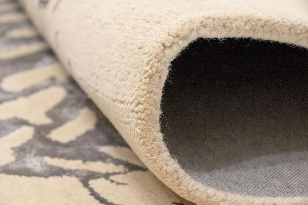 Tapis design - 240 x 153 cm - beige
