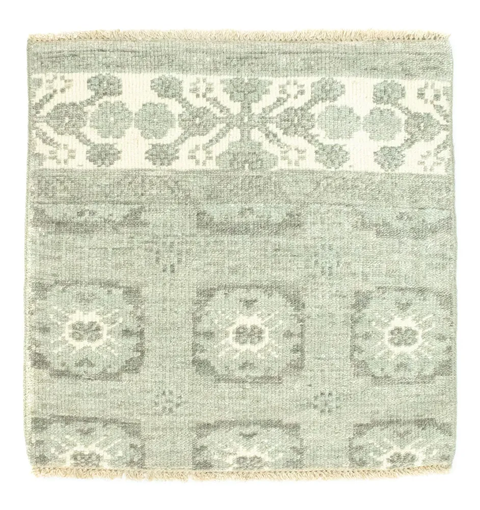 Tapis design carré - 60 x 60 cm - vert clair