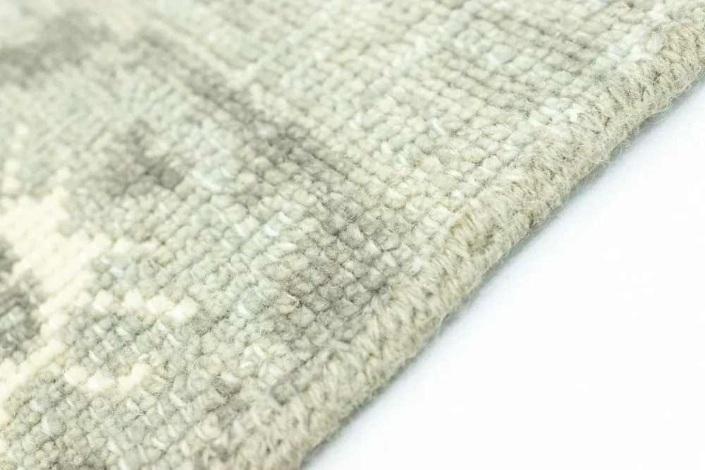 Tapis design carré - 60 x 60 cm - vert clair