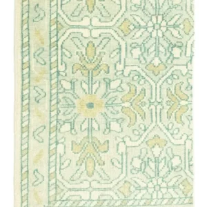 Tapis design - 90 x 60 cm - vert clair