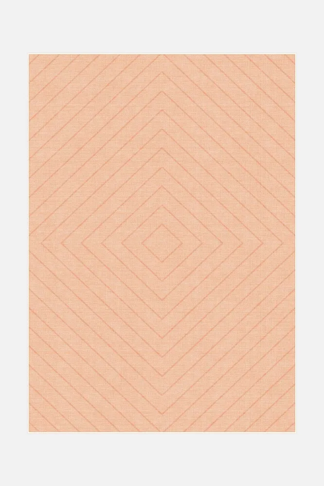 Tapis Diamond Papaye