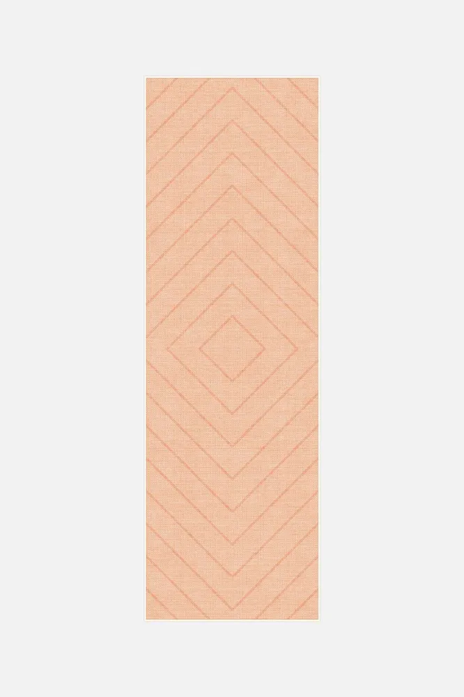 Tapis Diamond Papaye