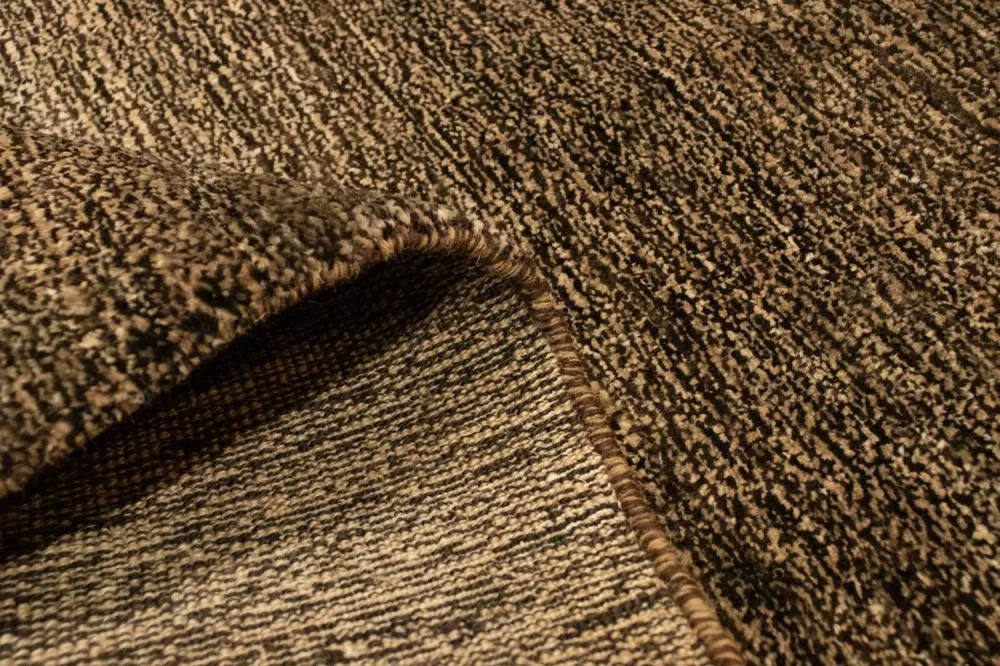 Tapis Gabbeh - Indus - 100 x 62 cm - marron foncé