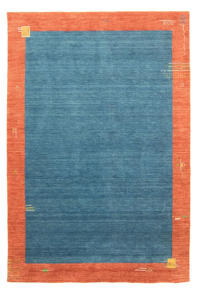 Tapis Gabbeh - Indus - 180 x 120 cm - bleu
