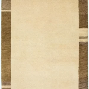 Tapis Gabbeh - Indus - 196 x 143 cm - beige