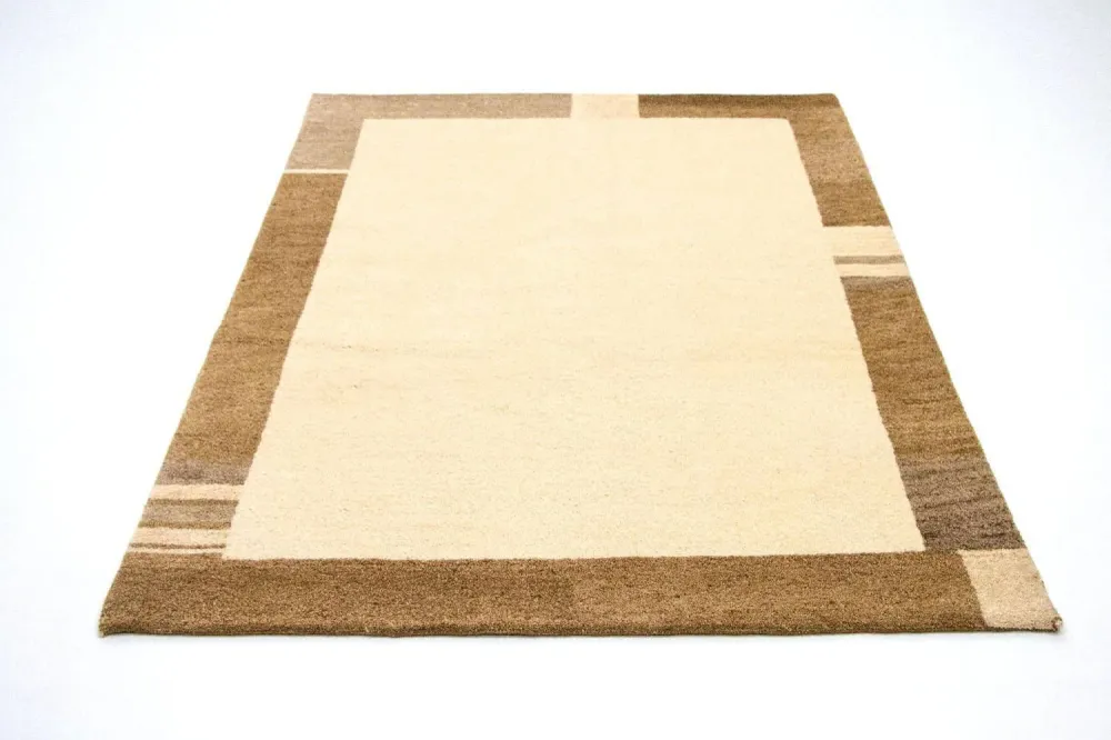 Tapis Gabbeh - Indus - 196 x 143 cm - beige