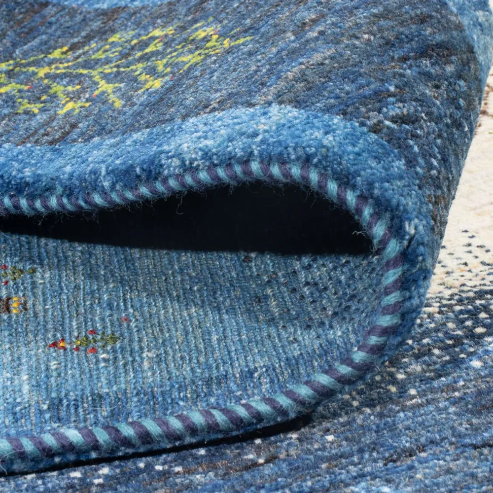 Tapis Gabbeh - Loribaft Persan - 247 x 181 cm - multicolore