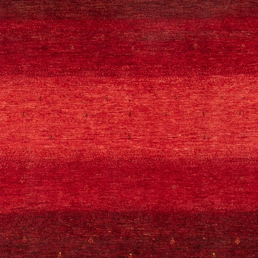 Tapis Gabbeh - Loribaft Persan - 304 x 217 cm - rouge