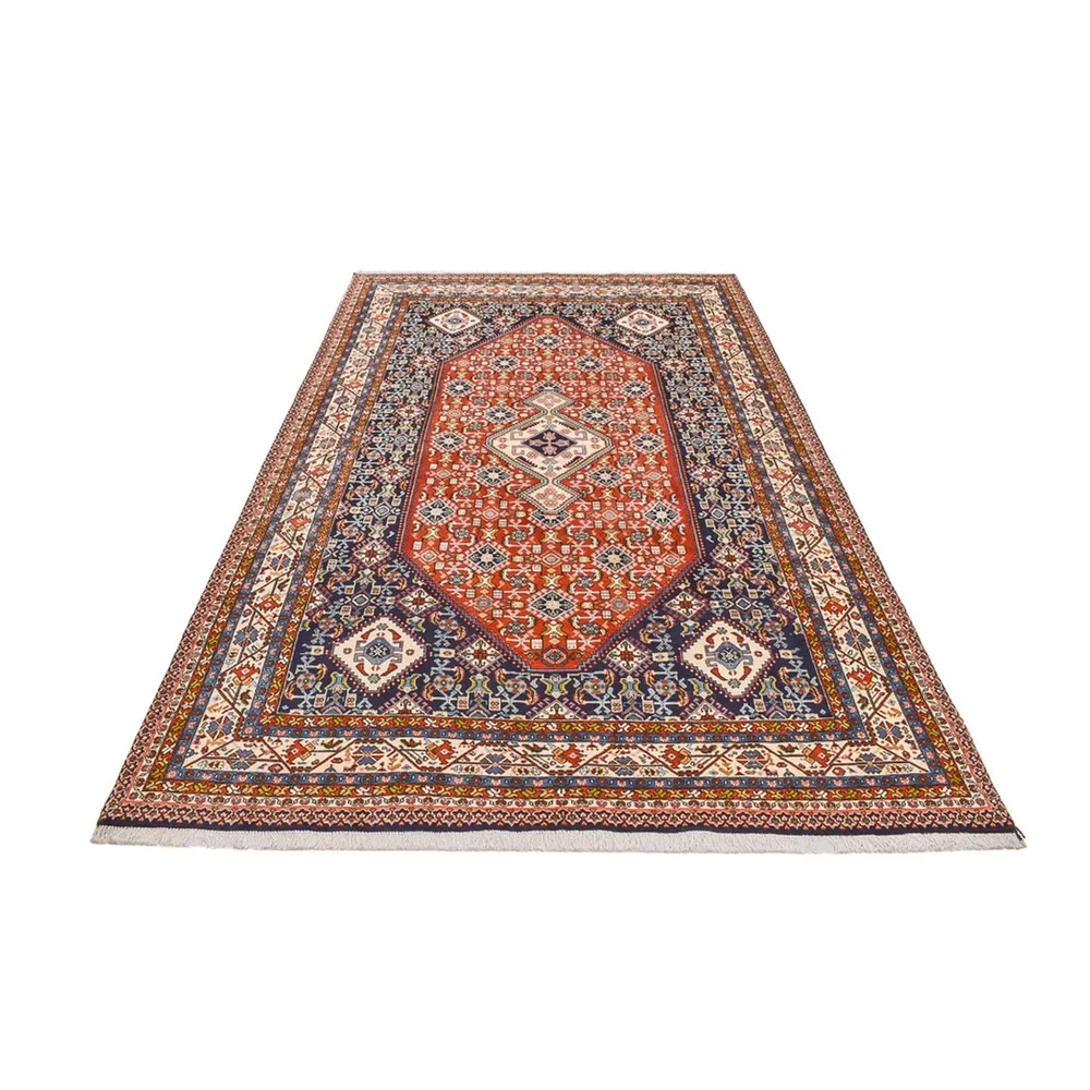 Tapis Gabbeh - Persan Kashkuli - 330 x 195 cm - rouge clair