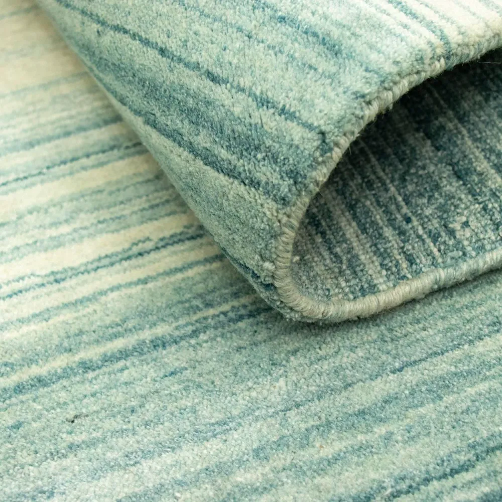 Tapis Gabbeh - Softy - 195 x 144 cm - bleu clair